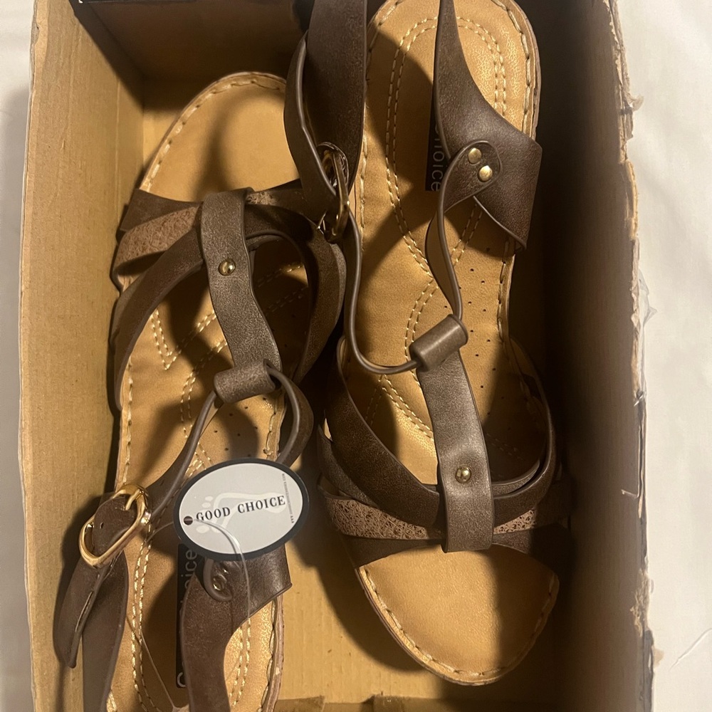 Good Choice Dark Brown Women's Sandals